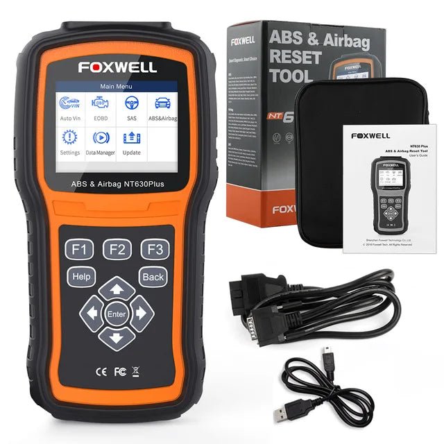 Foxwell NT630 Plus OBD2 Car Scanner ABS SRS EPB OIL SAS Calibration Engine Check Code Reader OBD 2 Auto Car Diagnostic Tools