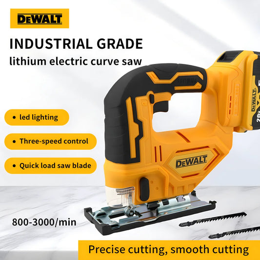 DEWALT Handheld Rechargeable Reciprocating & Circular Saw – Electric Cutting Tool for Wood, Metal & Plastic Pipes