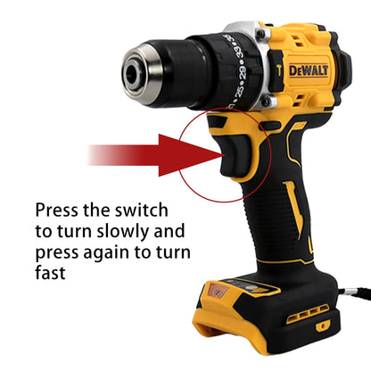 DEWALT DCD805 20V Brushless Cordless Impact Drill – 1/2'' Rechargeable, Variable Speed Power Tool