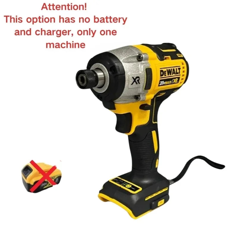 DEWALT DCD887 18V Cordless Impact Driver – Brushless Electric Drill with LED Light & Lithium-Ion Battery