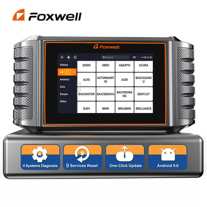 FOXWELL NT716 OBD2 Automotive Scanner ABS SRS Transmission Engine Diagnostic Code Reader EPB OIL SAS OBD2 Auto Scan Car Tool