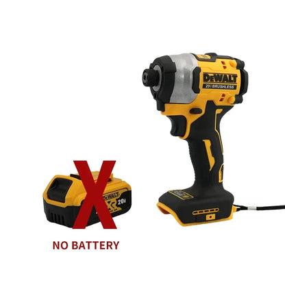 DEWALT DCF850 Cordless Impact Screwdriver – 20V Brushless Electric Drill, 205Nm Torque, Rechargeable & Portable - Tool Only