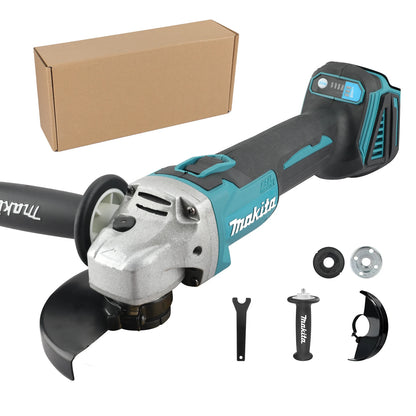 Makita DGA404 18V Brushless Angle Grinder – Cordless Electric Grinding & Sanding Tool