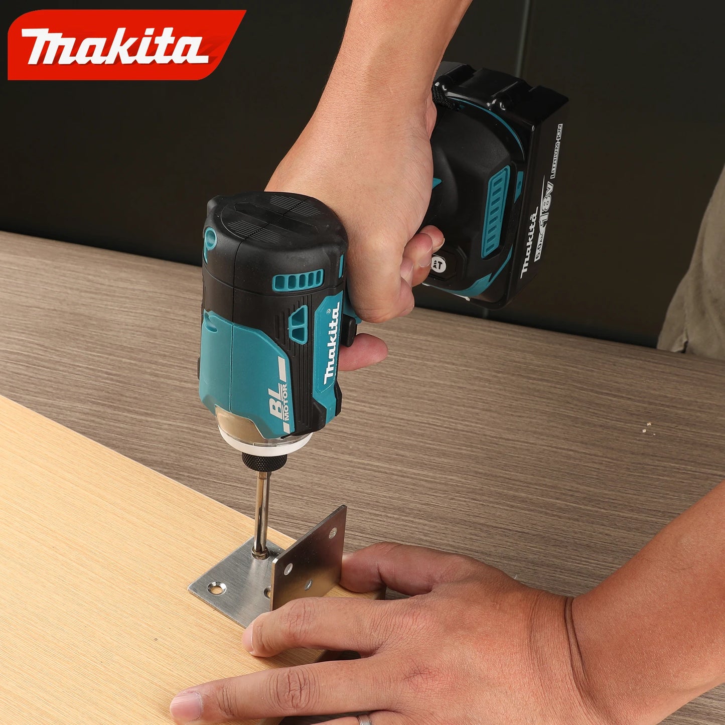 Makita DTD171 18V Brushless Impact Driver Rechargeable Screwdriver Drills Cordless Power Tools