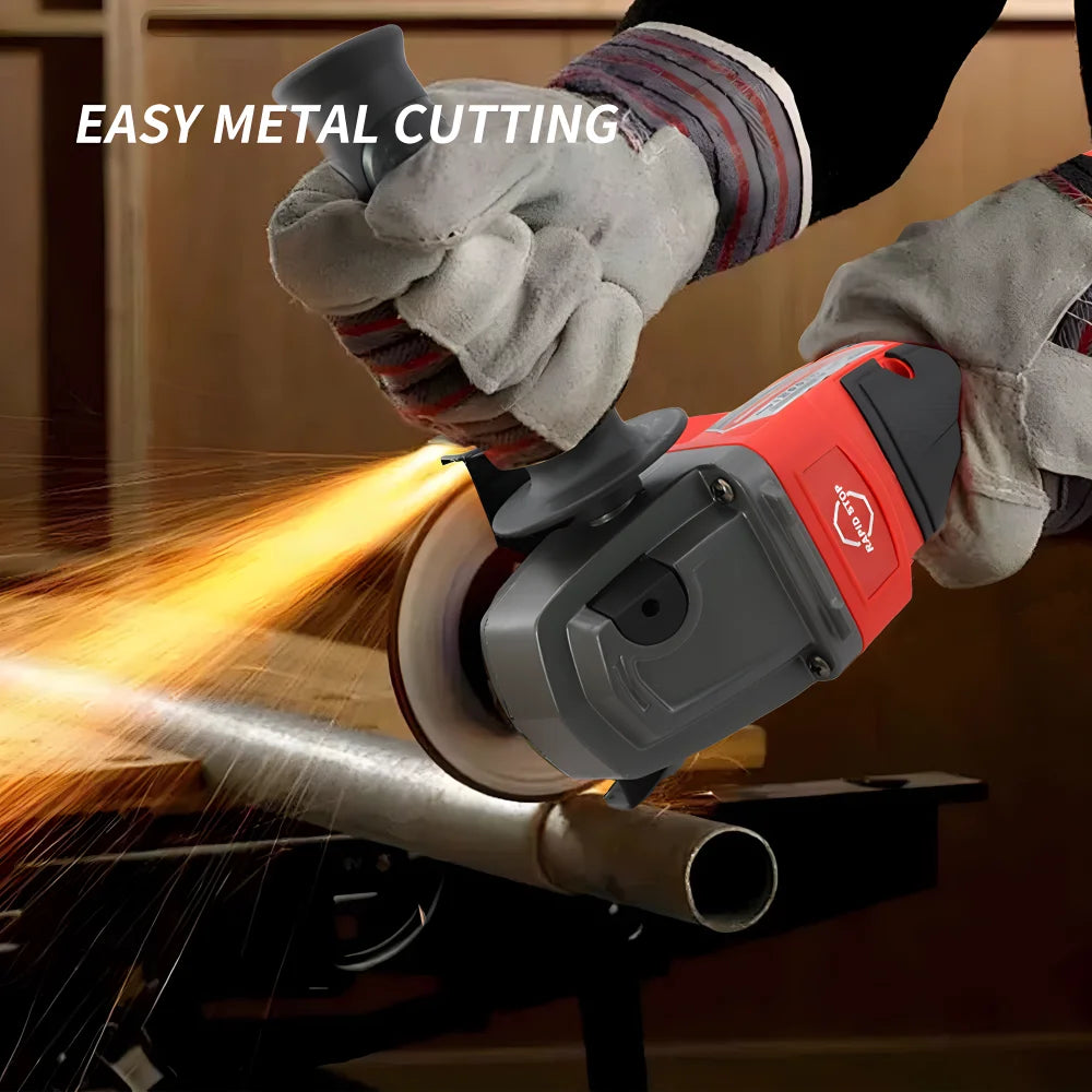 Milwaukee 18V Brushless Angle Grinder – 100/125mm Cordless High-Power Cutting & Polishing Tool