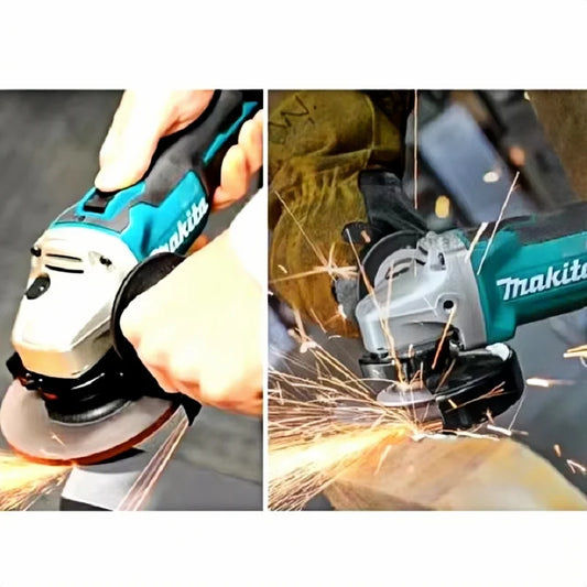 Makita DGA404 18V Brushless Angle Grinder – Cordless Electric Grinding & Sanding Tool