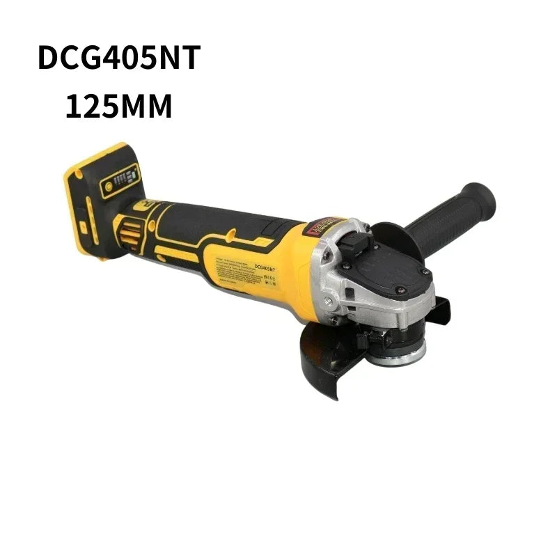 DEWALT DCG405 18V Brushless Angle Grinder – 125mm Flat Head Cutting Tool (Bare Machine)